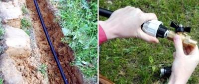 Водопровод на даче своими руками: схема водоснабжения и процесс самостоятельного подключения Водопровод на даче своими руками: схема водоснабжения и процесс самостоятельного подключения