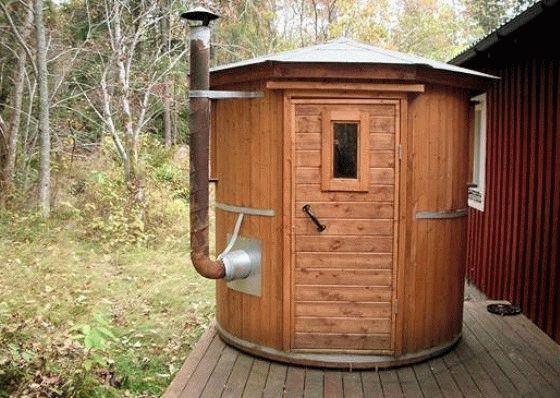Как построить самим баню на даче