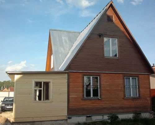 Пристроенная баня к дому Пристроенная баня к дому