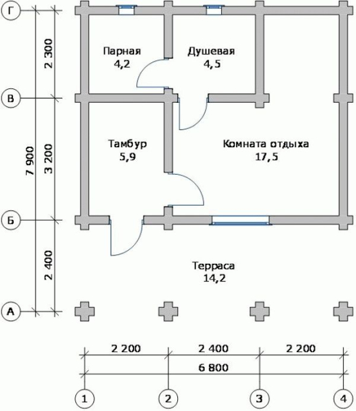 Баня из шлакоблоков своими руками Баня из шлакоблоков своими руками