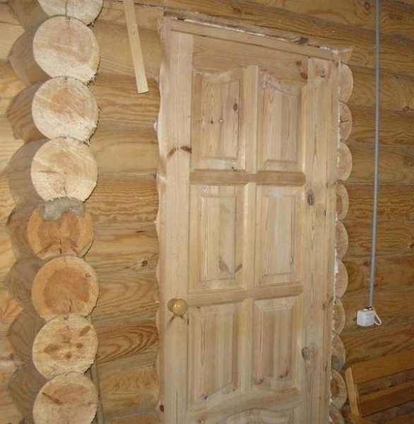 Уличная дверь входная для бани