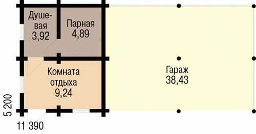 Баня в гараже своими руками