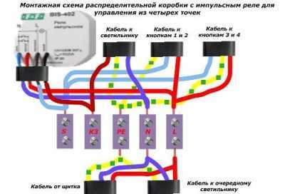 Принципиальные и монтажные схемы освещения в квартире и доме Принципиальные и монтажные схемы освещения в квартире и доме