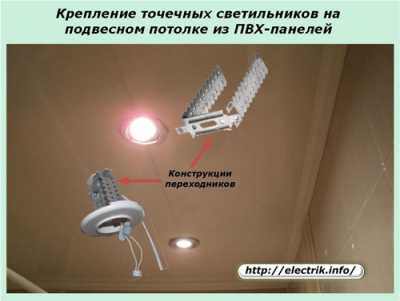 Способы установки светильников на потолок Способы установки светильников на потолок