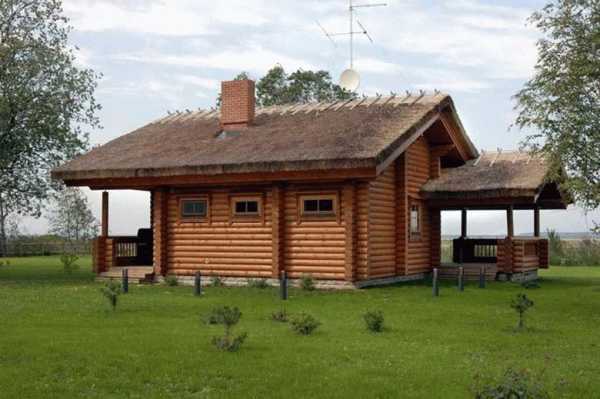 Баня с барбекю под одной крышей Баня с барбекю под одной крышей