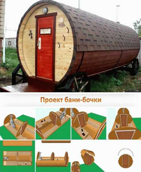Баня бочка фото внутри и снаружи