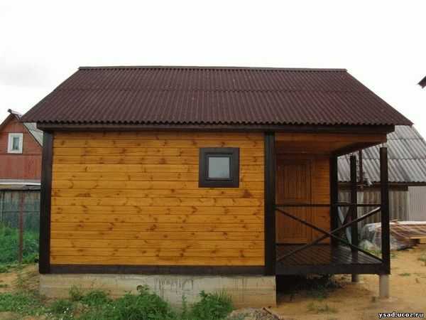 Строительство бани из профилированного бруса Строительство бани из профилированного бруса