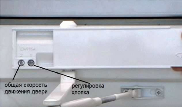 Пружинный доводчик двери