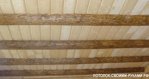 Потолок из досок своими руками Потолок из досок своими руками