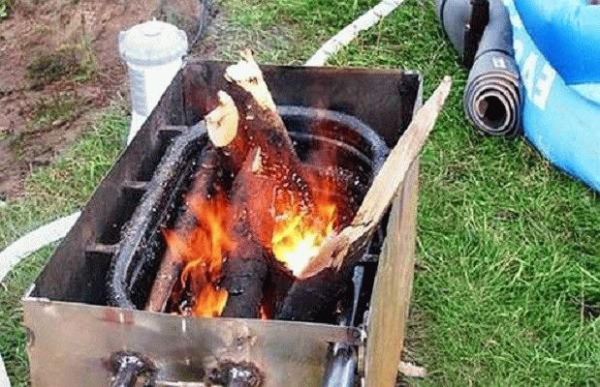 Подогрев бассейна на даче