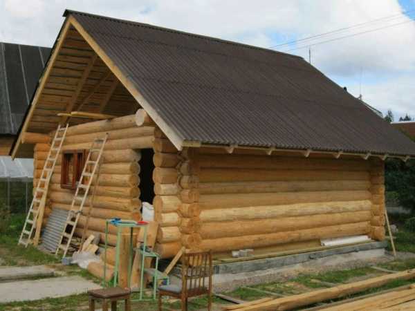 Отделка бань снаружи Отделка бань снаружи