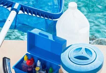 Система очистки воды в бассейнах