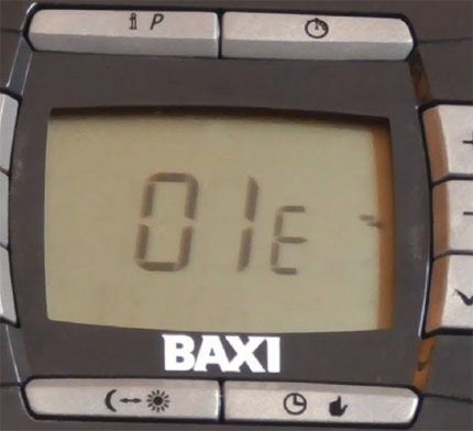 Коды ошибок котла Baxi: о чем говорят коды на дисплее и как устранить типовые неисправности Коды ошибок котла Baxi: о чем говорят коды на дисплее и как устранить типовые неисправности